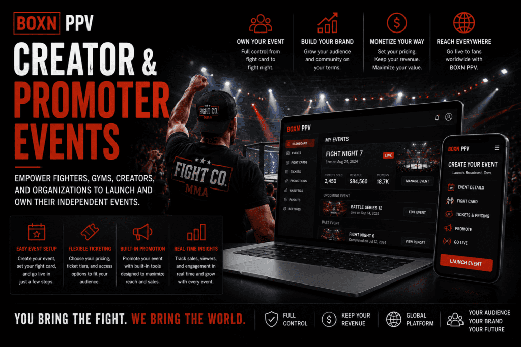 BOXN Multi Creator and Promoter Events